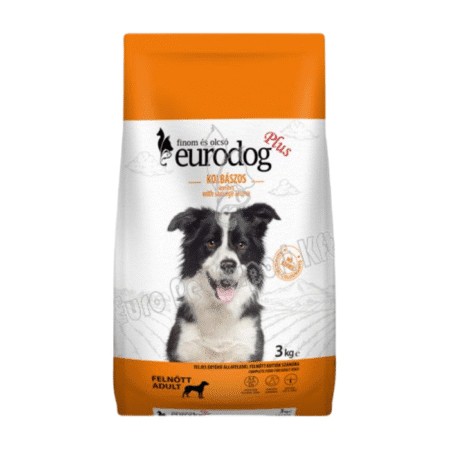 EuroDog Plus Koerte kuivtoit vorstiga 3kg
