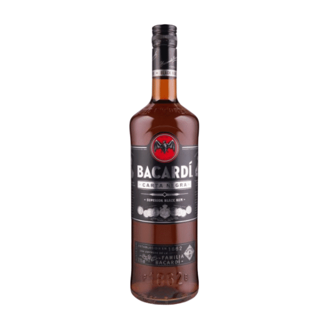 Bacardi Carta Negra 37,5% 1,0 л