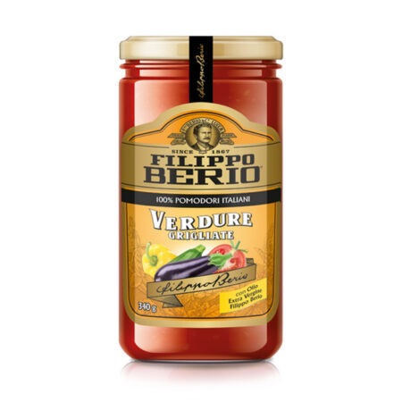 FILIPPO BERIO Tomatikaste Grillitud köögiviljadega 340g