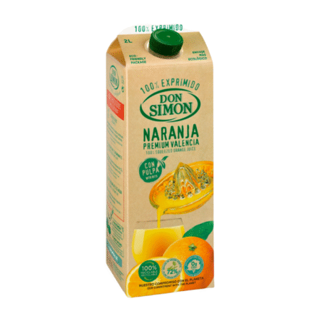 DON SIMON 100% Apelsinimahl viljalihaga tetra 2L