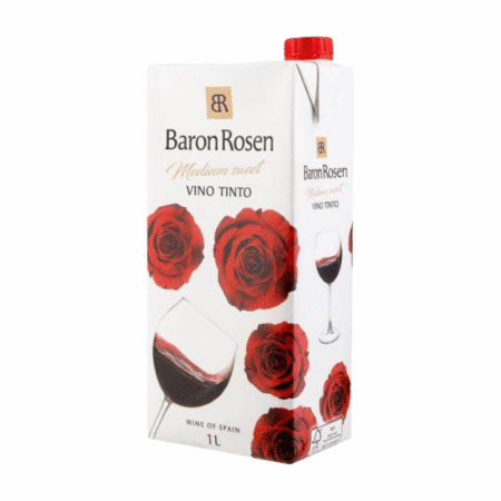 Baron Rosen Vino Tinto Medium-Sweet 11,5% 1L Tetra