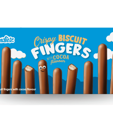 Findiez Fingers kakaomaitselised küpsised 115g