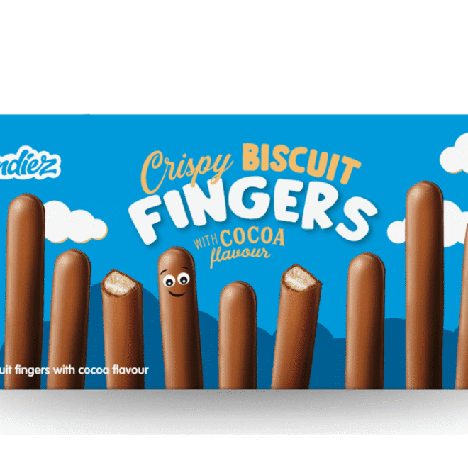 Findiez Fingers kakaomaitselised küpsised 115g