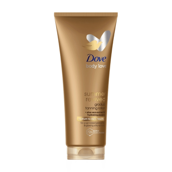 Dove isepruunistav ihupiim Dark 200ml