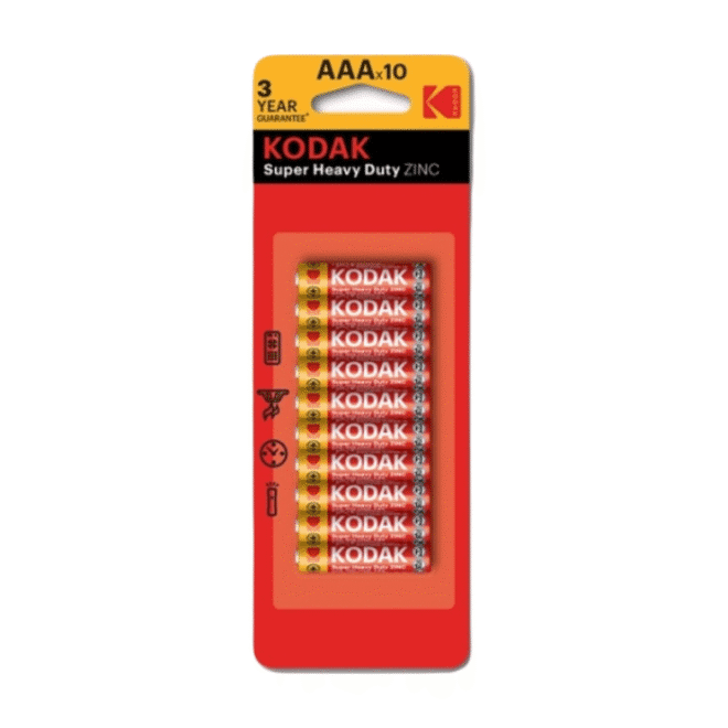 KODAK Extra Duty patarei AAA 10tk