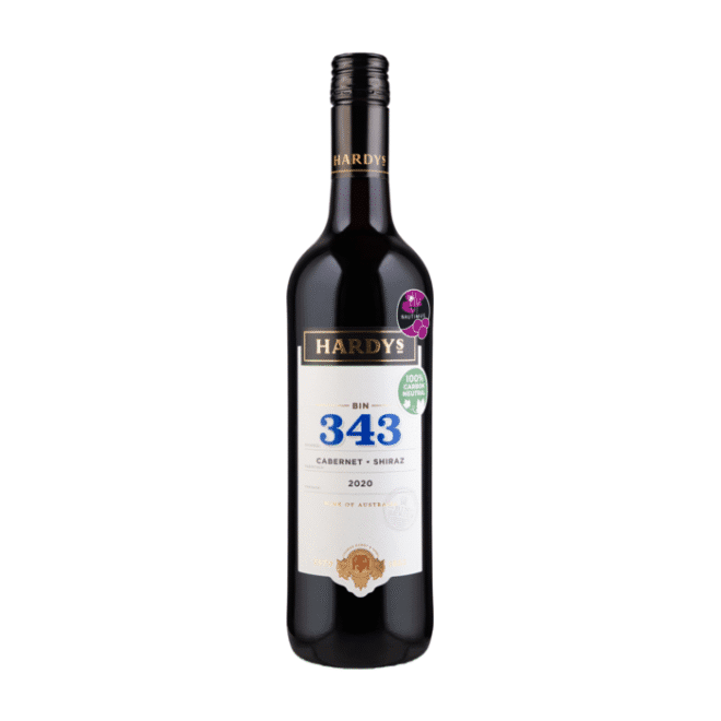 Hardys BIN 343 Cabernet Shiraz 14% 0,75 л