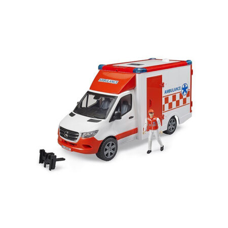 Bruder MB Sprinter kiirabiauto heli ja valgusega+figuur