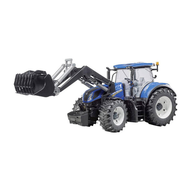 Bruder New Holland T7,315 traktor laaduriga