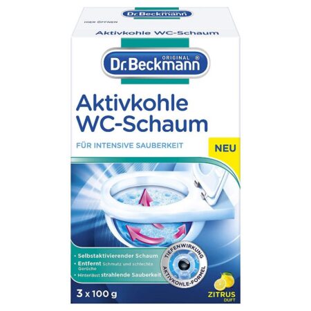 Dr. Beckmann WC- puhastusvaht aktiivsöega 3x100g