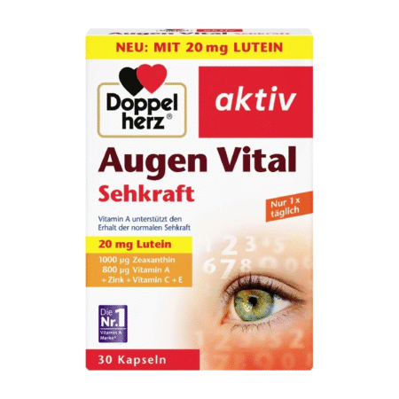 DOPPELHERZ для здоровья глаз Augen Vital 30 капсул