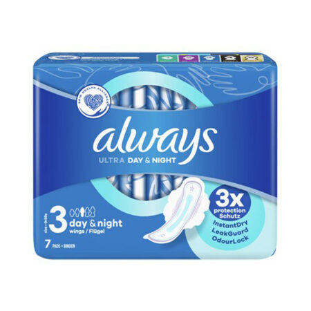 Always Ultra Day & Night hügieenisidemed 7tk