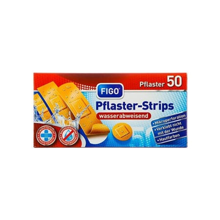 Veekindlad plaastrid 4 eri suurust 50tk
