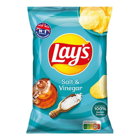 Kartulikrõps Soola & Äädikaga Lay's 150g