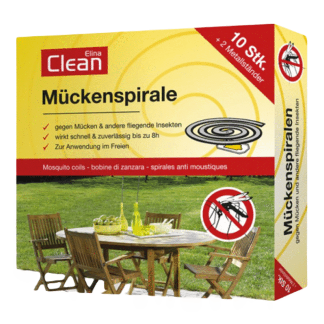 Elina Clean Mosquito Repellent 10шт в упаковке