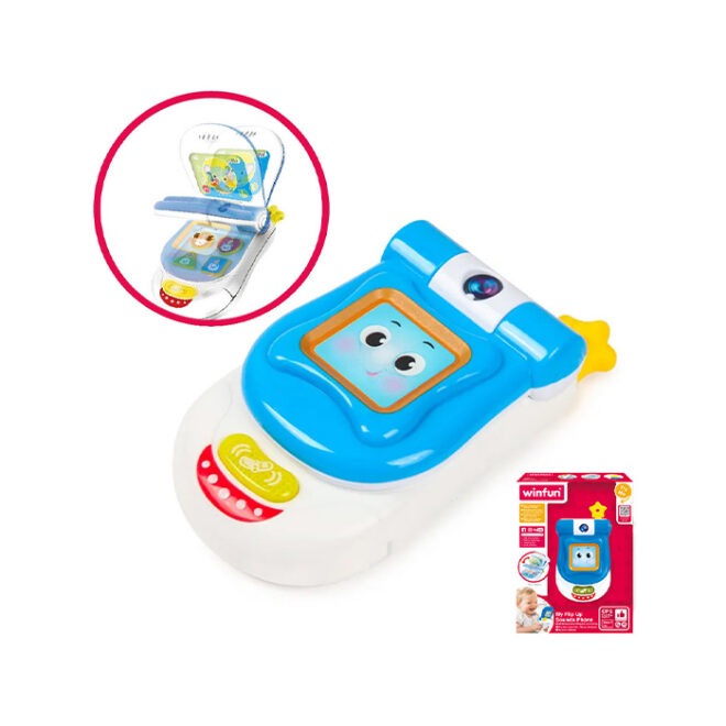 Beebi klapiga telefon, heli&valgus