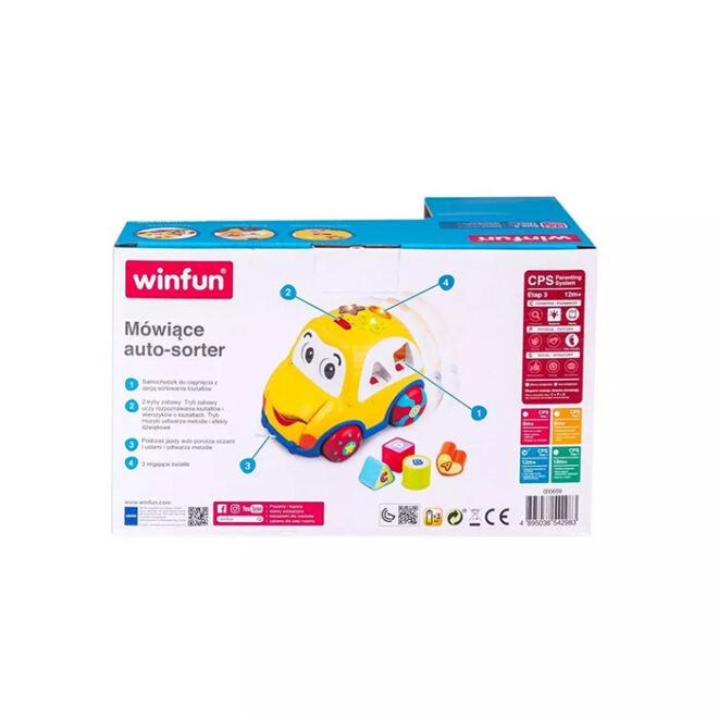 Winfun Sorteerimismäng auto heli ja valgusega - Kuva 2