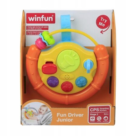 Winfun Heli ja valgusega rool