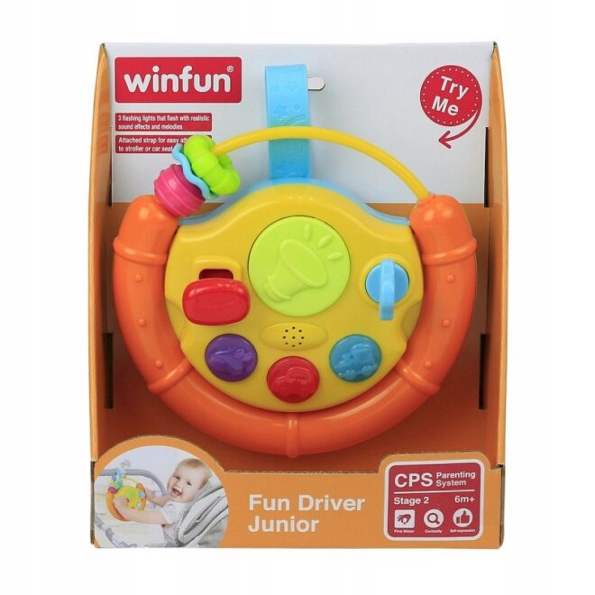 Winfun Heli ja valgusega rool