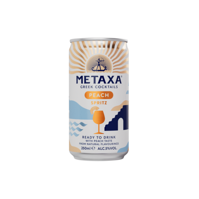 Metaxa Peach Spritz 5% 0,25L Purk