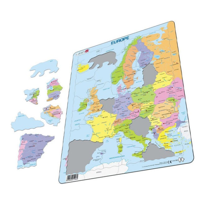 Larsen Pusle Euroopa poliitiline kaart