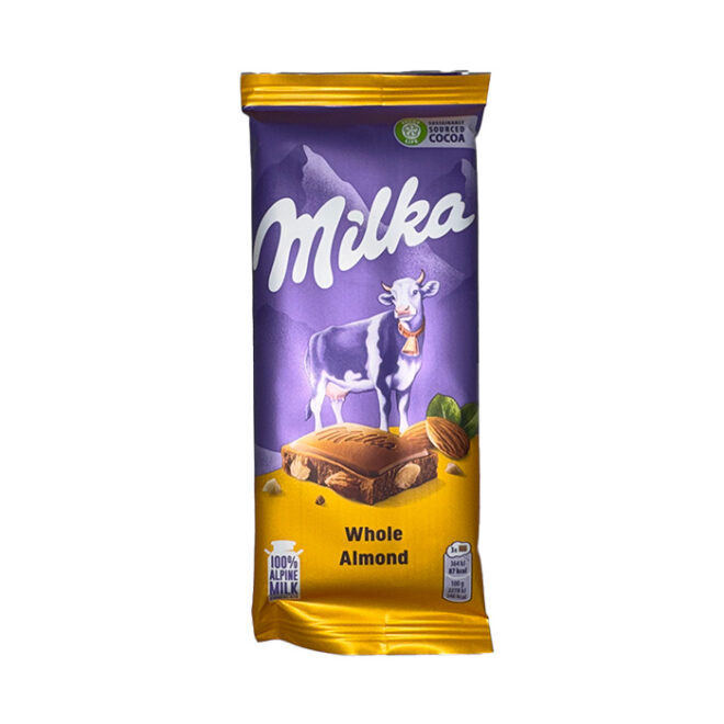 Milka Tervete Mandlitega 80g