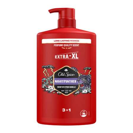 Old Spice Dušigeel & Šampoon 3in1 "Nightpanther" 1000ml