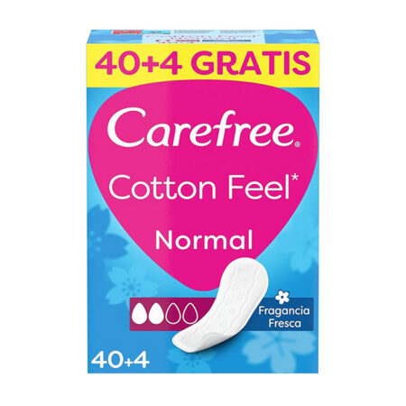 Carefree Pesukaitsmed Cotton Feel 40+4tk