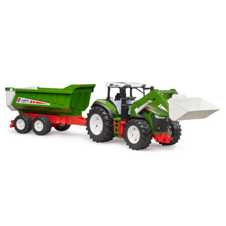 Bruder ROADMAX traktor esilaaduri ja haagisega