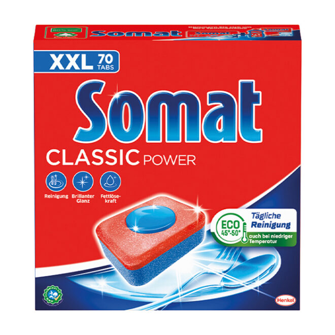 Somat nõudepesumasina tabletid Classic Power 70tk