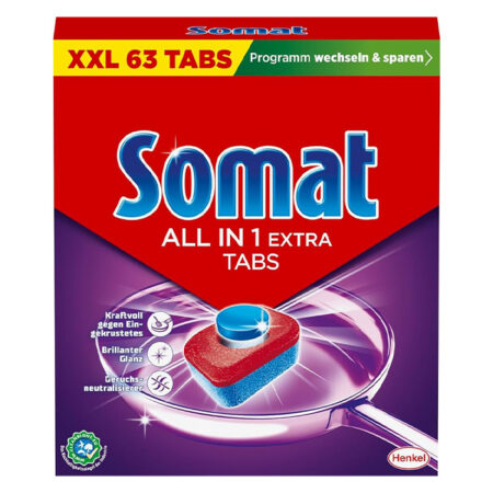 Somat All in 1 Nõudepesumasina tabletid XXL 63tk