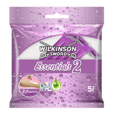 Wilkinson Sword Essentials 2 ühekordsed žiletid 5tk
