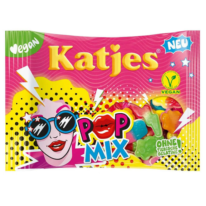Katjes kummikommid "POP MIX" 175g