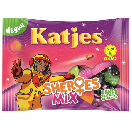 Katjes kummikommid Sheröes mix 175g