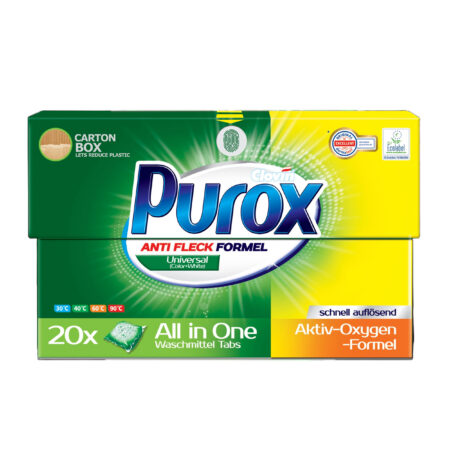 PUROX Pesupulbrikapslid universaalsed 16g* 20tk