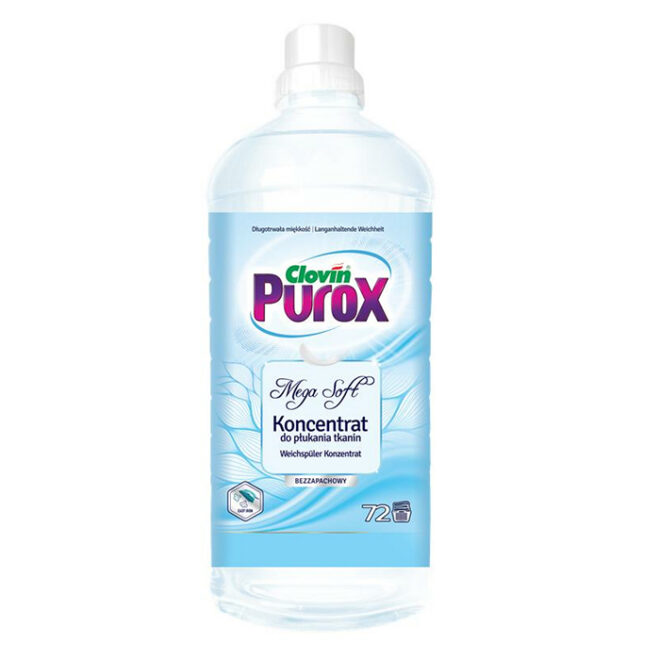 PUROX Pesupehmendaja Mega Soft Lõhnatu 1,8L