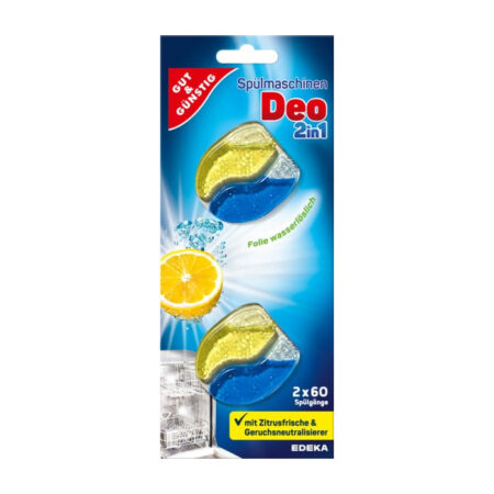Gut&Günstig Nõudepesumasina värskendaja Deo 2in1 Lemon