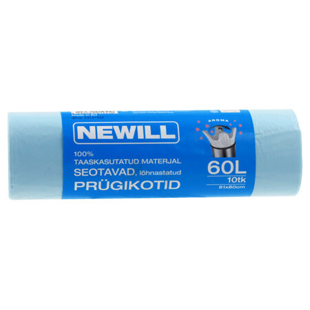 Newill Prügikott seotav 60L, 10tk, lõhnastatud