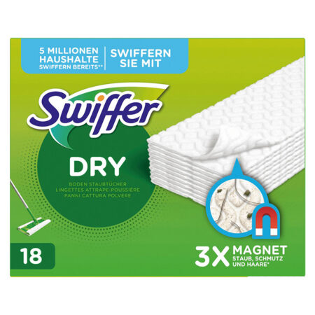 Swiffer kuivad lapid 18tk