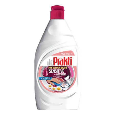 Dr. Prakti Nõudepesuvahend Sensitive & Vitamins 650ml