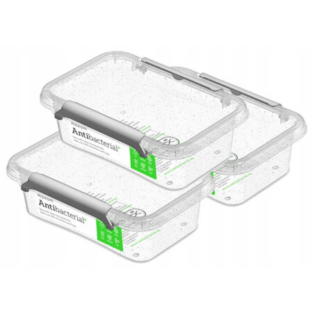 Säilituskarp Antibakteriaalne 350ml 3tk