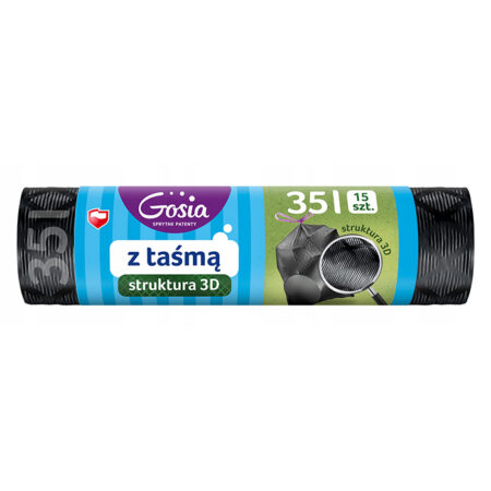GOSIA seotavad prügikotid 35L 15tk