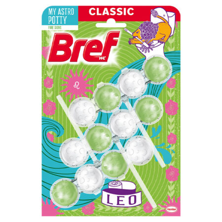 Bref Color Aktiv WC-värskendaja Fire signs 3x50g
