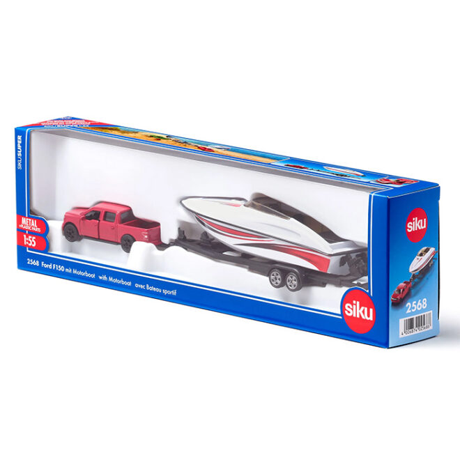 Siku Ford F150  treileri ja mootorpaadiga NEW