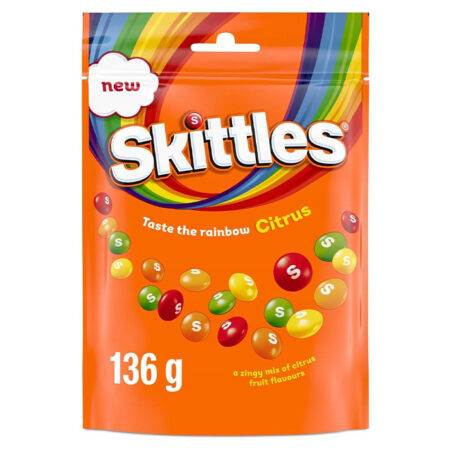 Skittles Tsitrus 136g