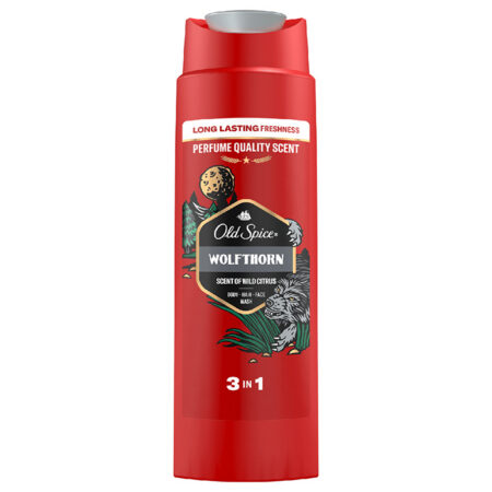 Old Spice dušigeel 3in1 Wolfthorn 400ml