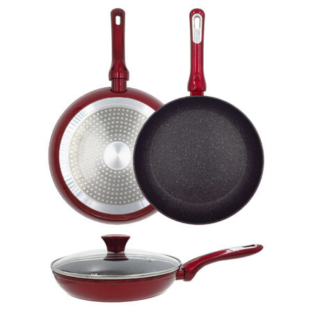Newill Praepann COSMO klaasist kaanega Ø24cm, induktsioon