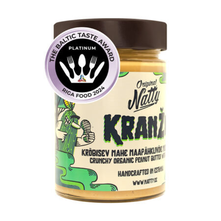 Natty "Kranži" krõbisev mahe maapähklivõie 333g