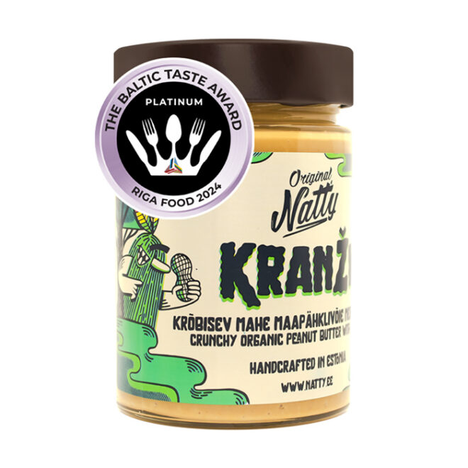 Natty "Kranži" krõbisev mahe maapähklivõie 333g
