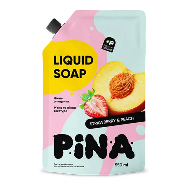 PINA Vedelseep Maasikas&Virsik 550ml