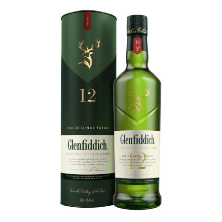 Glenfiddich 12YO 40% 0.7L Tube